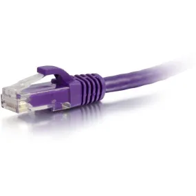 12Ft Cat6A Snagless Utp Cable-Prple