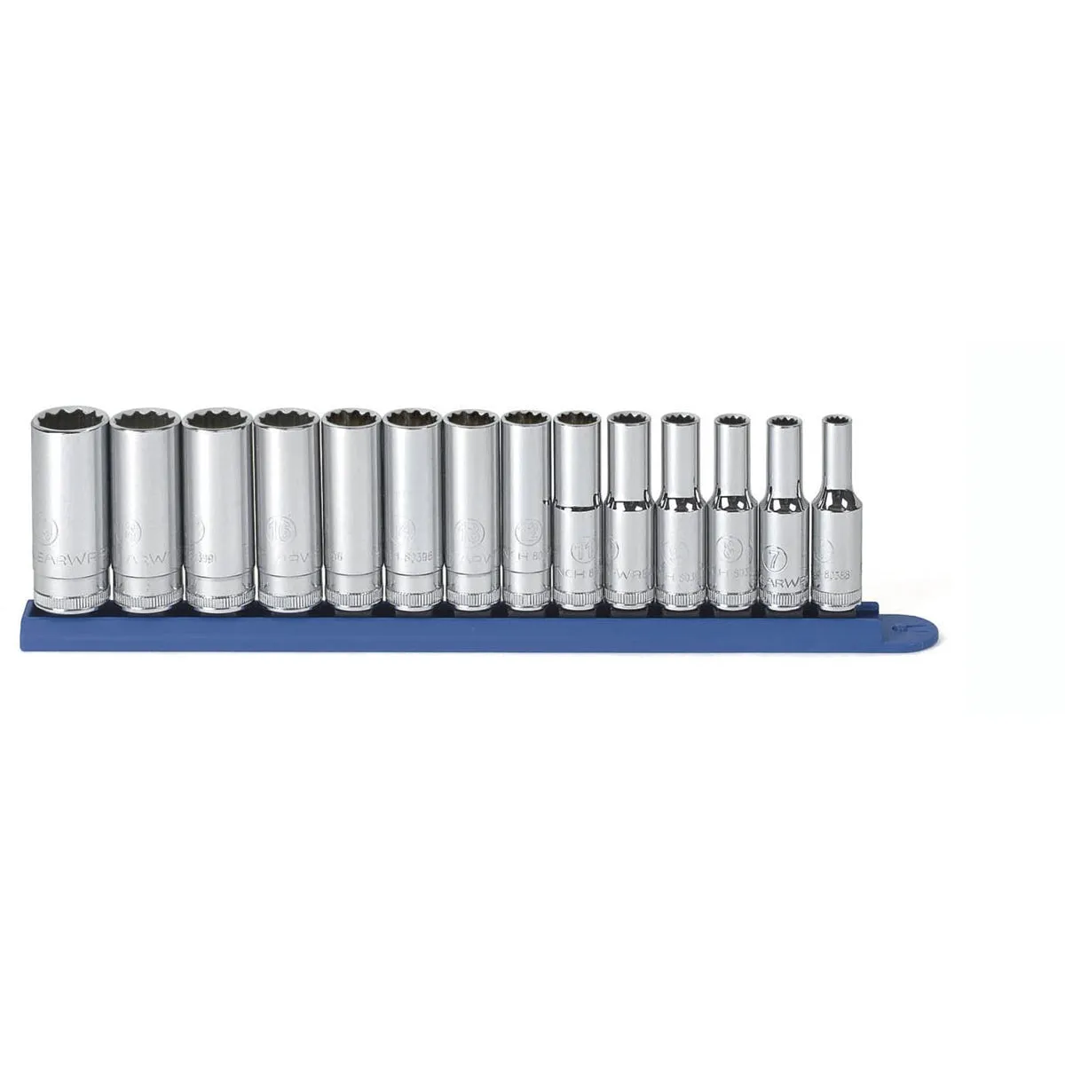 14 PIece 3/8" Drive 12 Point Deep Metric Socket Set