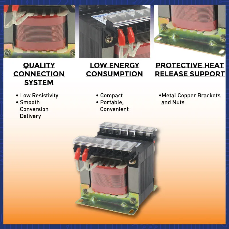 1500W Heavy Duty Step Up & Down Voltage Converter Transformer 110V / 220V Voltage Regulator (ST1500)