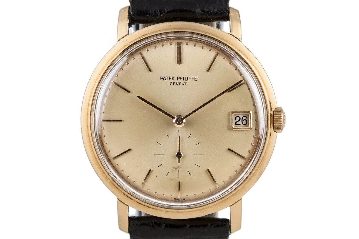 1960’s 18K YG Patek Philippe 3445