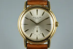 1962 18K YG Patek Philippe 3444 Automatic