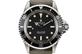 1966 Rolex Submariner 5513 with Meters First Dial and Service Papers