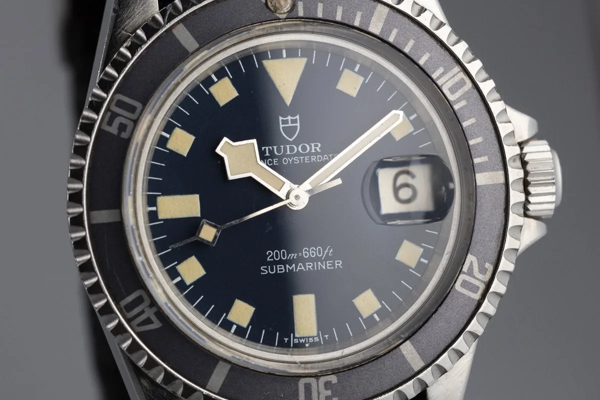 1975 Tudor Snowflake Submariner 9411/0 Blue Dial