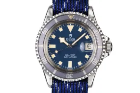 1975 Tudor Snowflake Submariner 9411/0 Blue Dial