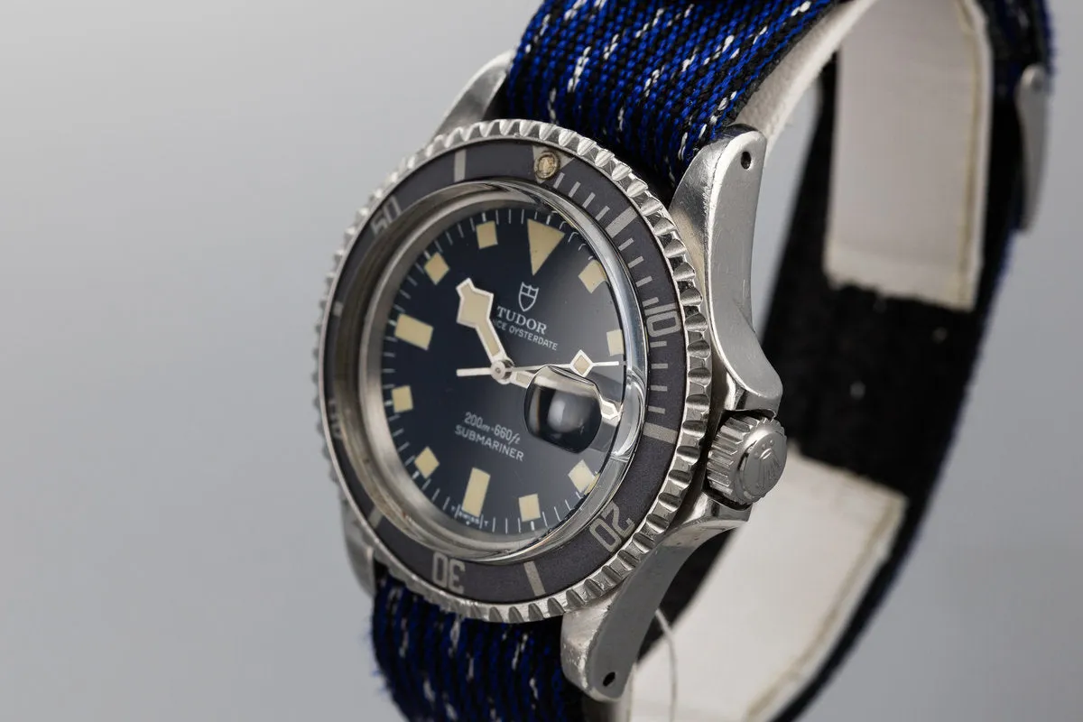 1975 Tudor Snowflake Submariner 9411/0 Blue Dial