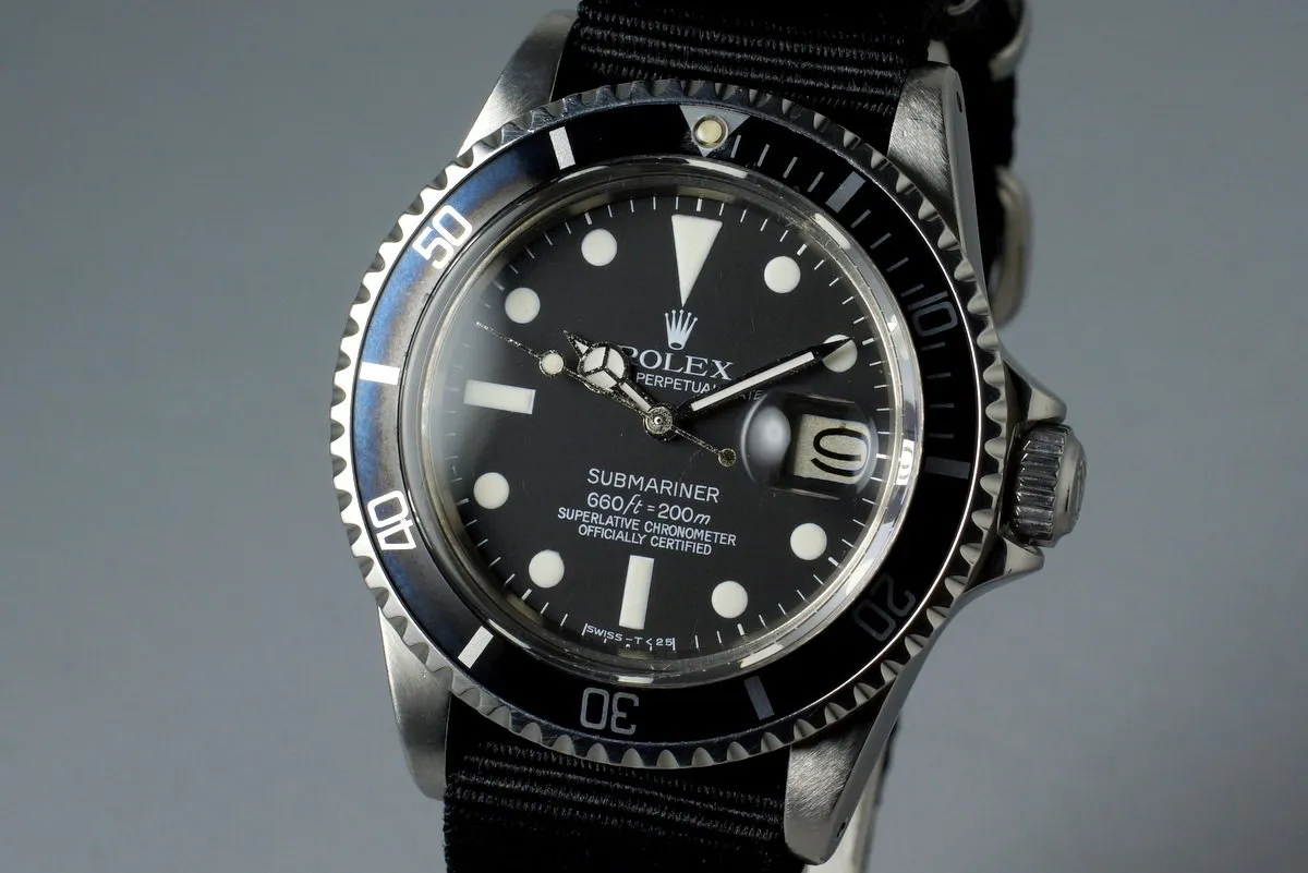 1978 Rolex Submariner 1680 with Box and RCS Papers