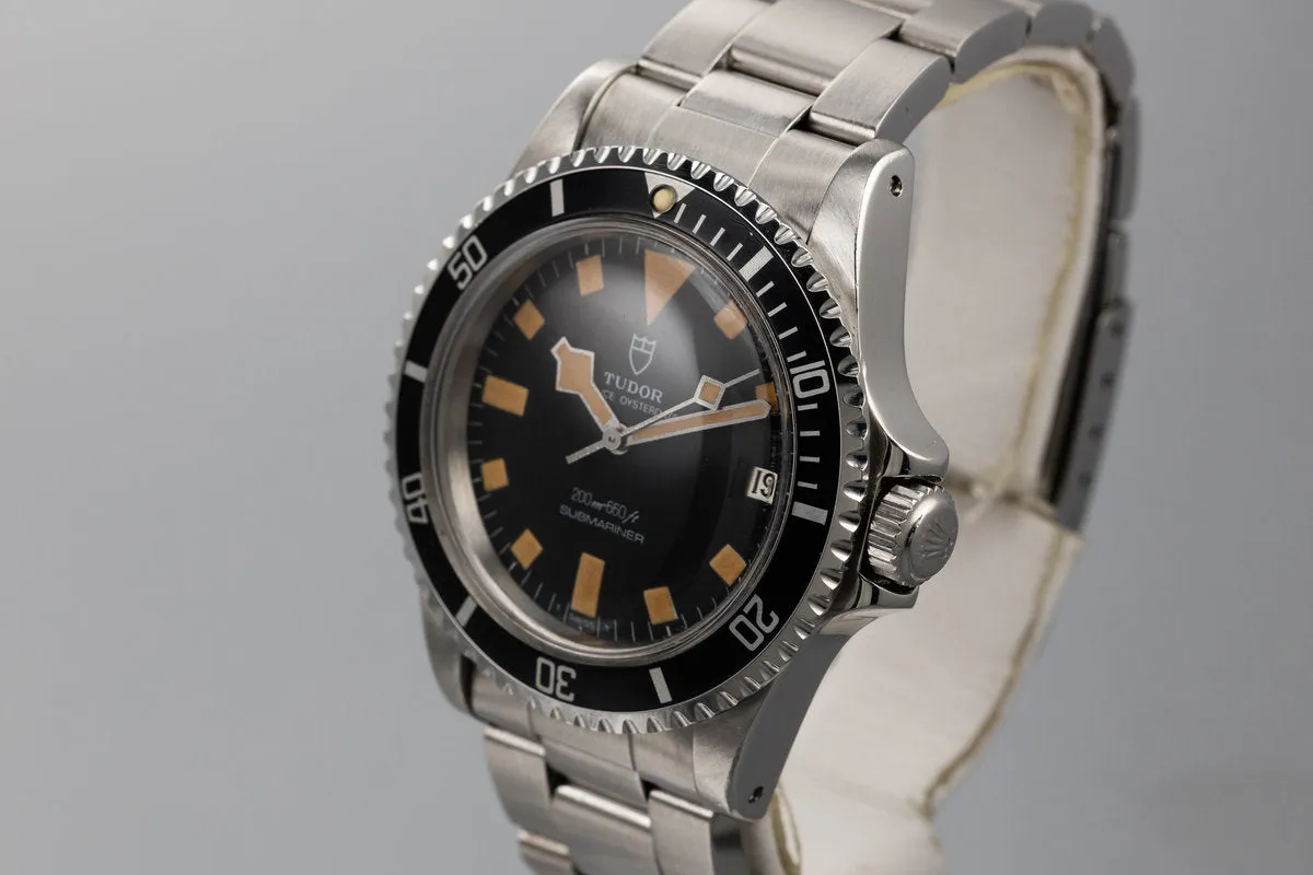 1980 Tudor Snowflake Submariner 9411/0 Black Dial