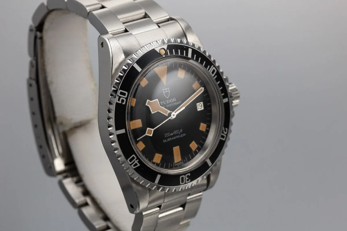 1980 Tudor Snowflake Submariner 9411/0 Black Dial