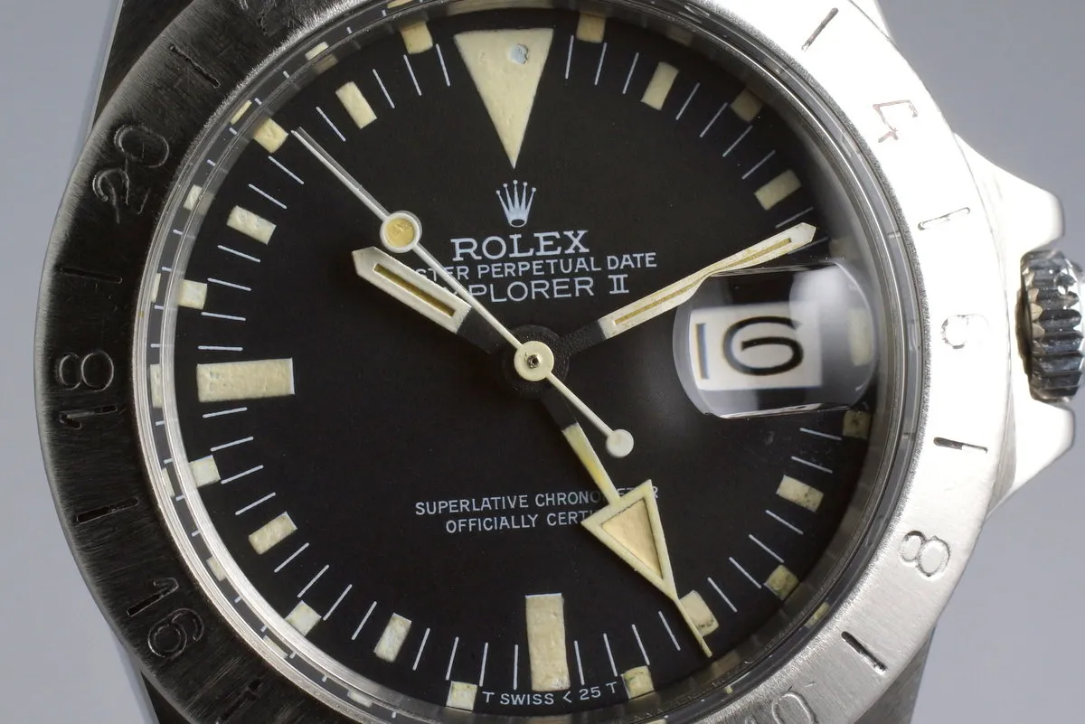 1981 Rolex Explorer II 1655 ‘Albino’ Mark IV Dial