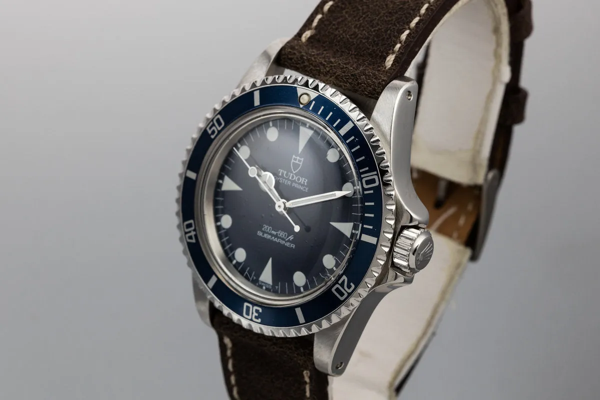 1985 Tudor Submariner 94010 Blue Dial