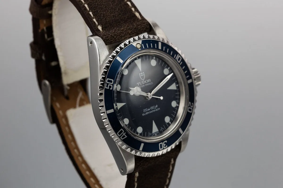 1985 Tudor Submariner 94010 Blue Dial