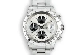 1993 Tudor Chronograph "Big Block" 79180 Sliver Dial