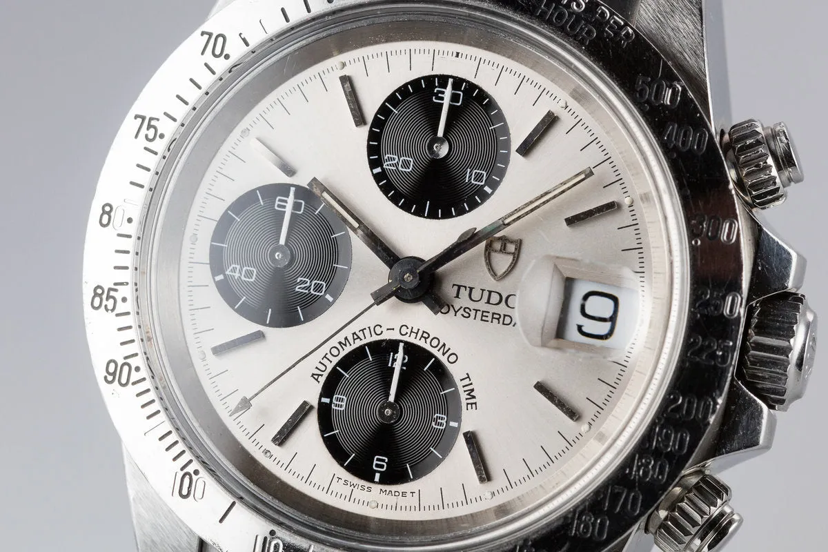 1993 Tudor Chronograph "Big Block" 79180 Sliver Dial