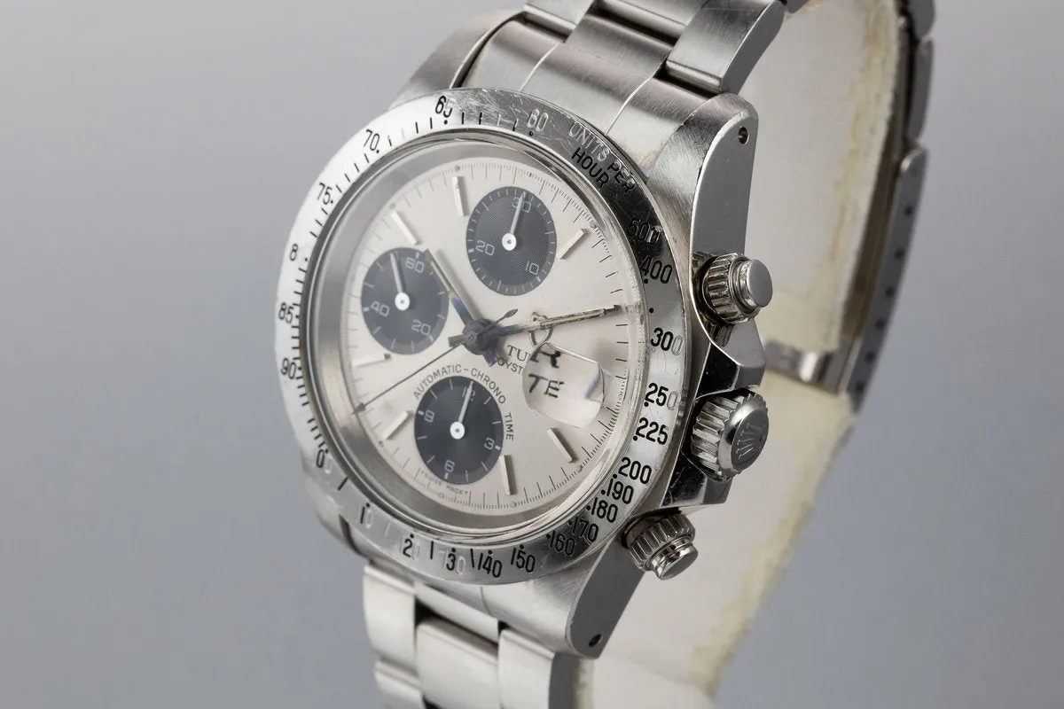 1993 Tudor Chronograph "Big Block" 79180 Sliver Dial