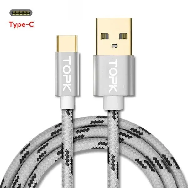 1m 2m USB Type C Charging Cable Data transmission & Charge Type-C USB