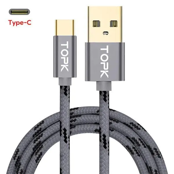 1m 2m USB Type C Charging Cable Data transmission & Charge Type-C USB