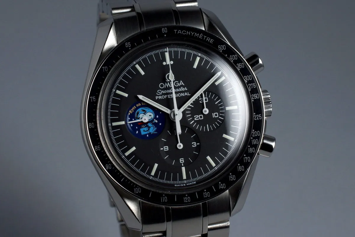 2003 Omega Speedmaster Snoopy Award 3578.51 with Box and Papers