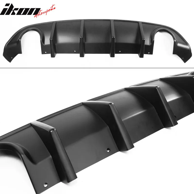 2015-2023 Dodge Charger Rear Diffuser   Side Aprons Bumper Lip PP