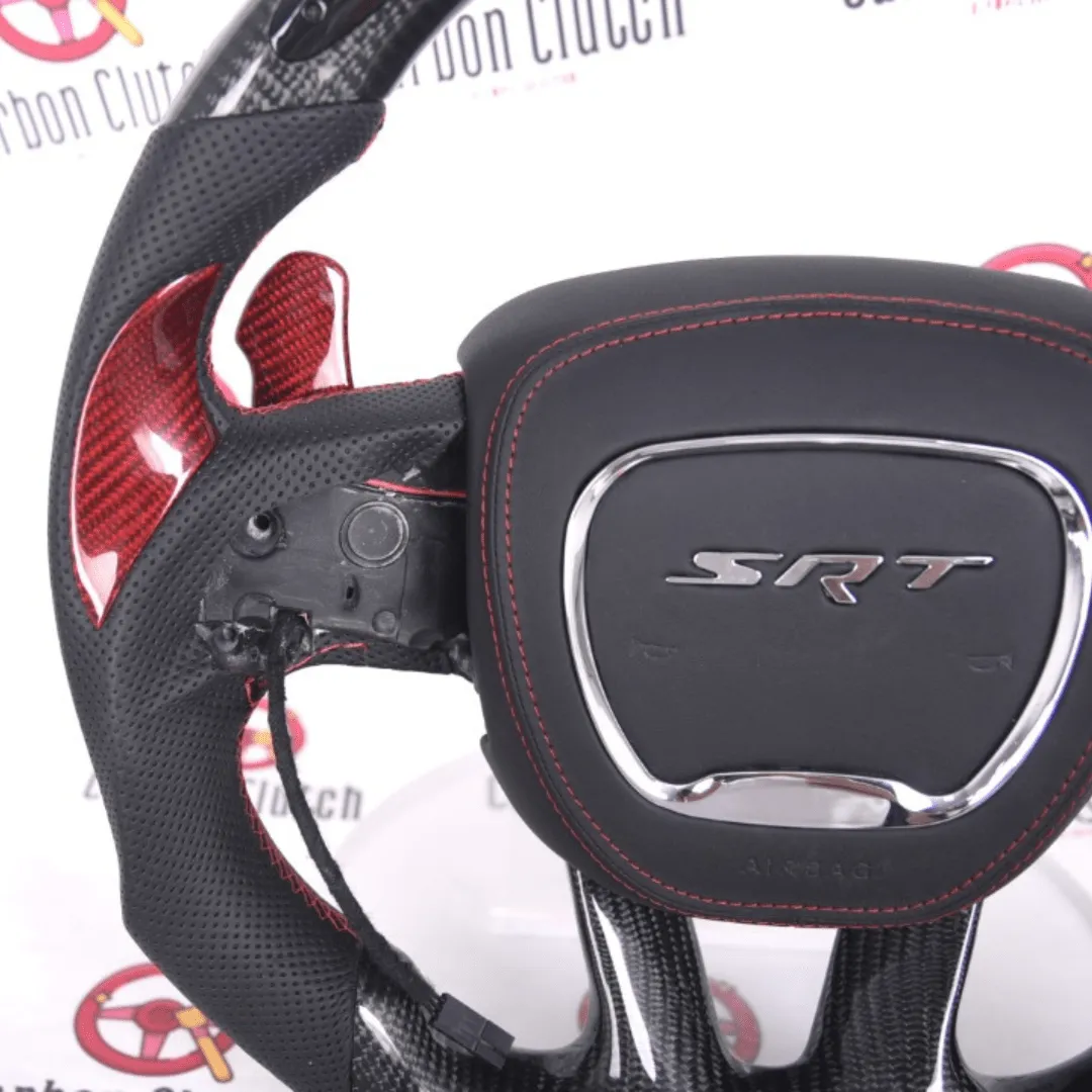 2015-2024 DODGE Charger/Challenger Custom Carbon Steering Wheel