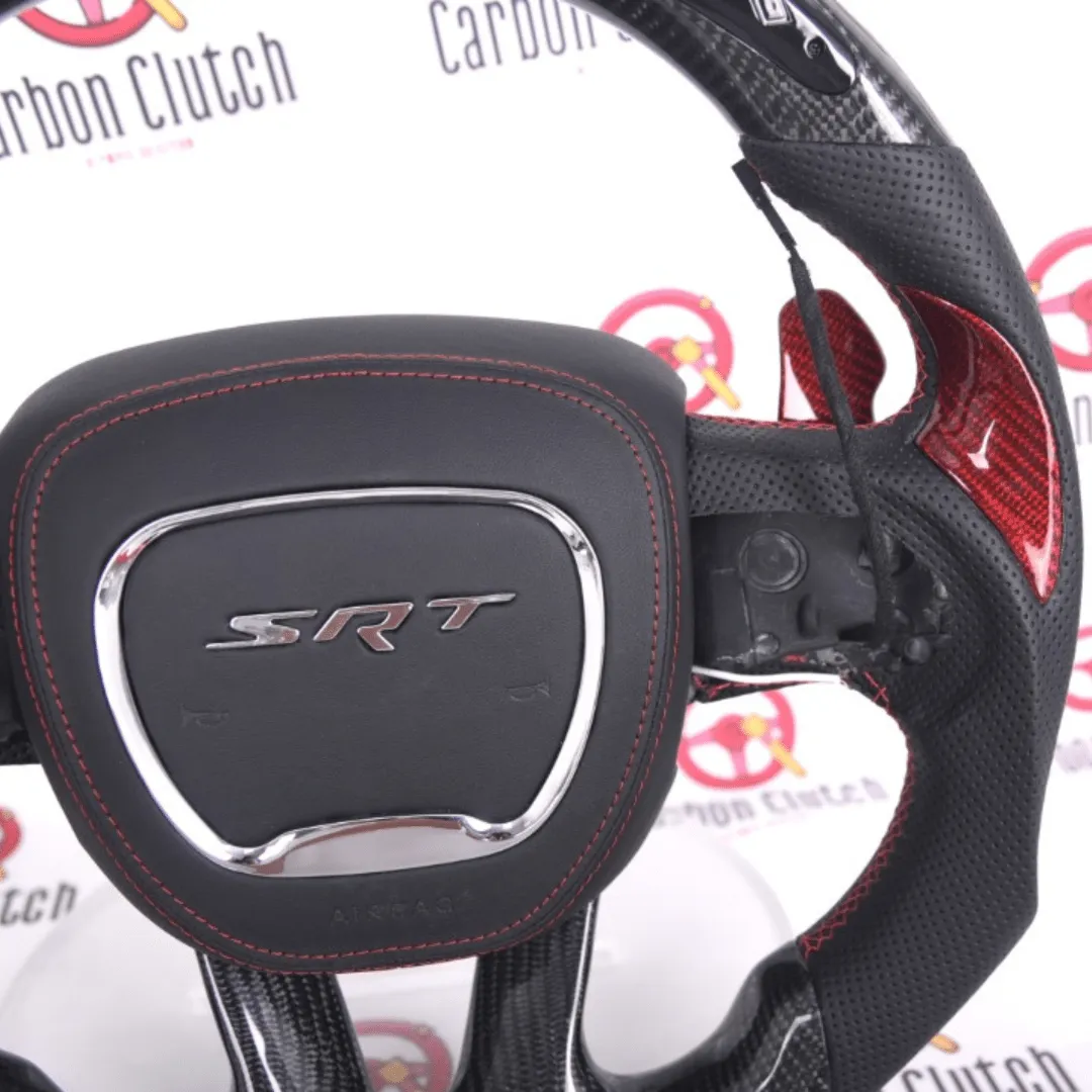 2015-2024 DODGE Charger/Challenger Custom Carbon Steering Wheel