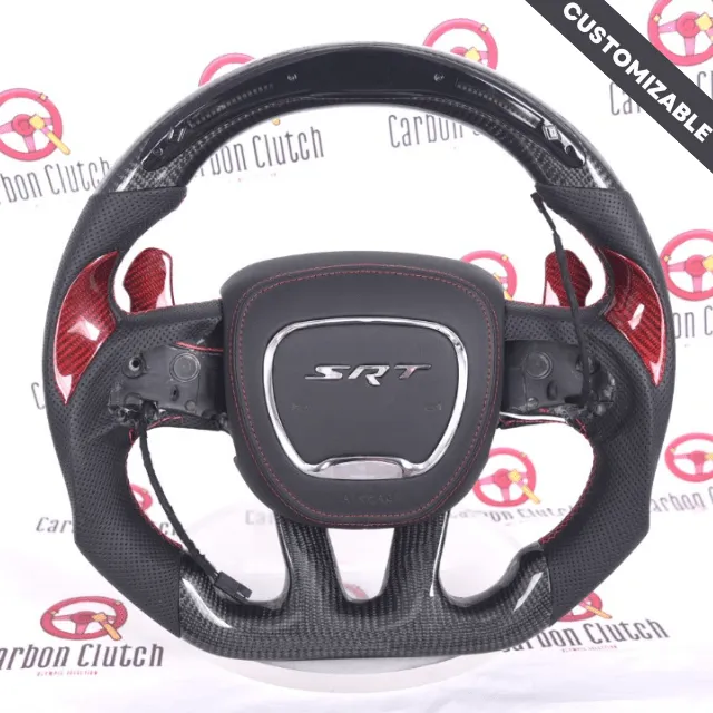 2015-2024 DODGE Charger/Challenger Custom Carbon Steering Wheel