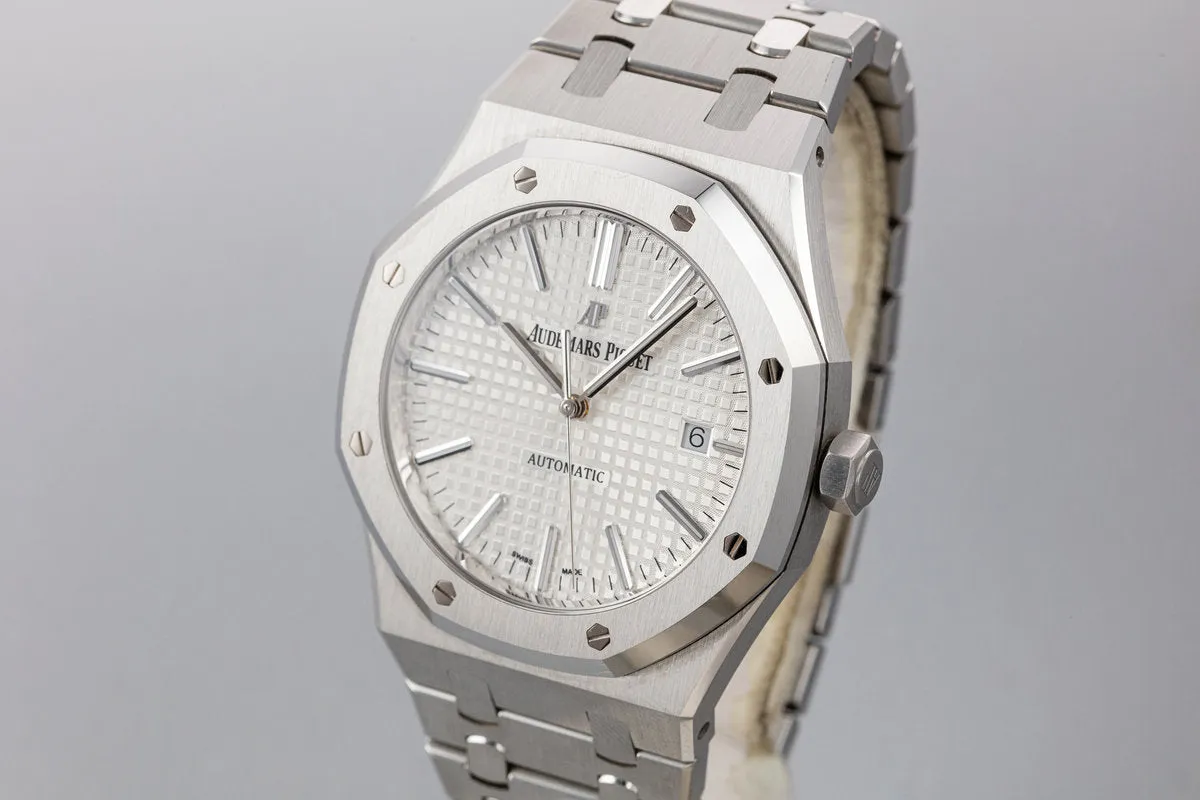 2016 Audemars Piguet Royal Oak 115400ST.OO.1220ST.02 with Box and Papers