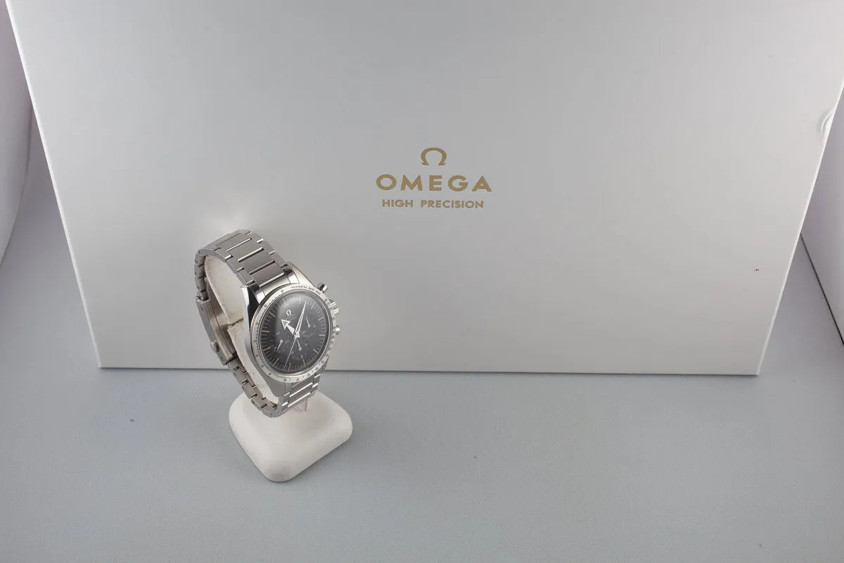 2018 Omega Speedmaster Professional 57' Broad Arrow 311.10.39.30.01.001 with Box and Papers