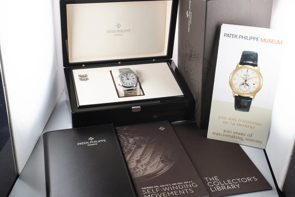 2018 Patek Philippe Nautilus 5711/1A White Dial with Box and Papers