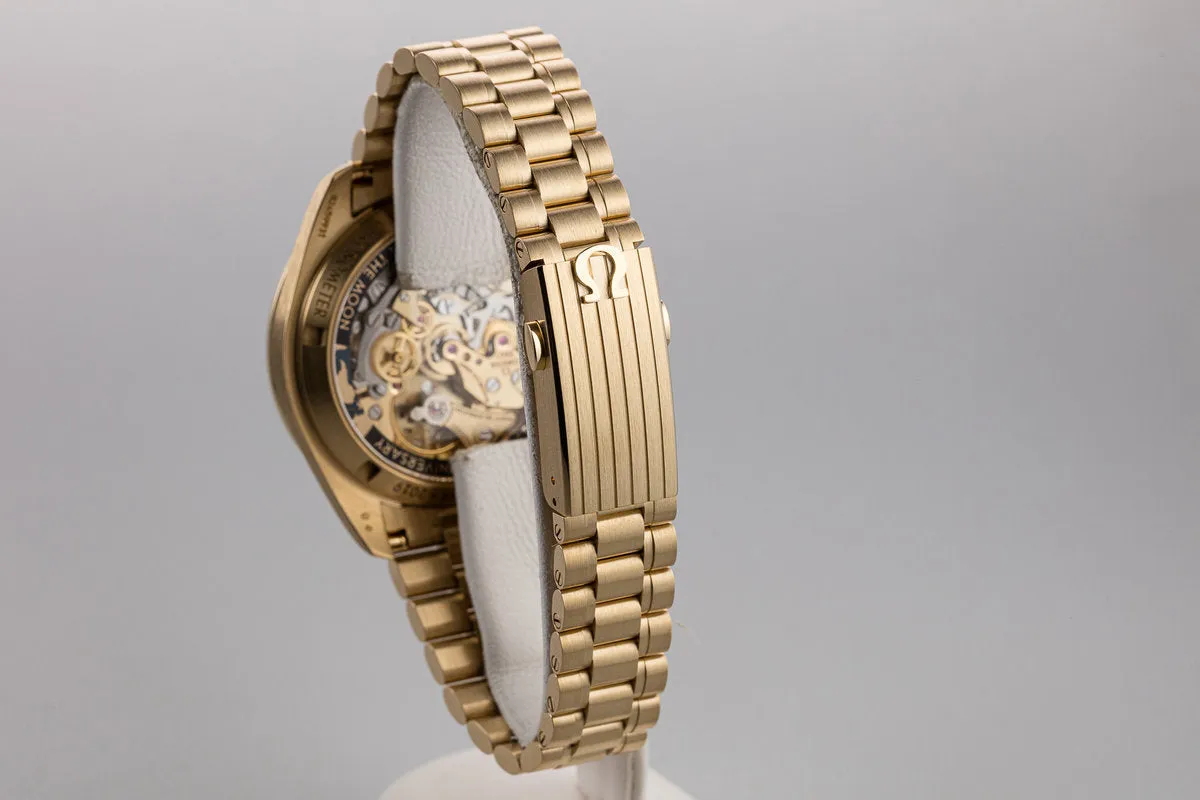 2019 Omega 50th Anniversary 18K "Moonshine Gold" Speedmaster Professional 310.60.42.50.99.001 with Box and Papers