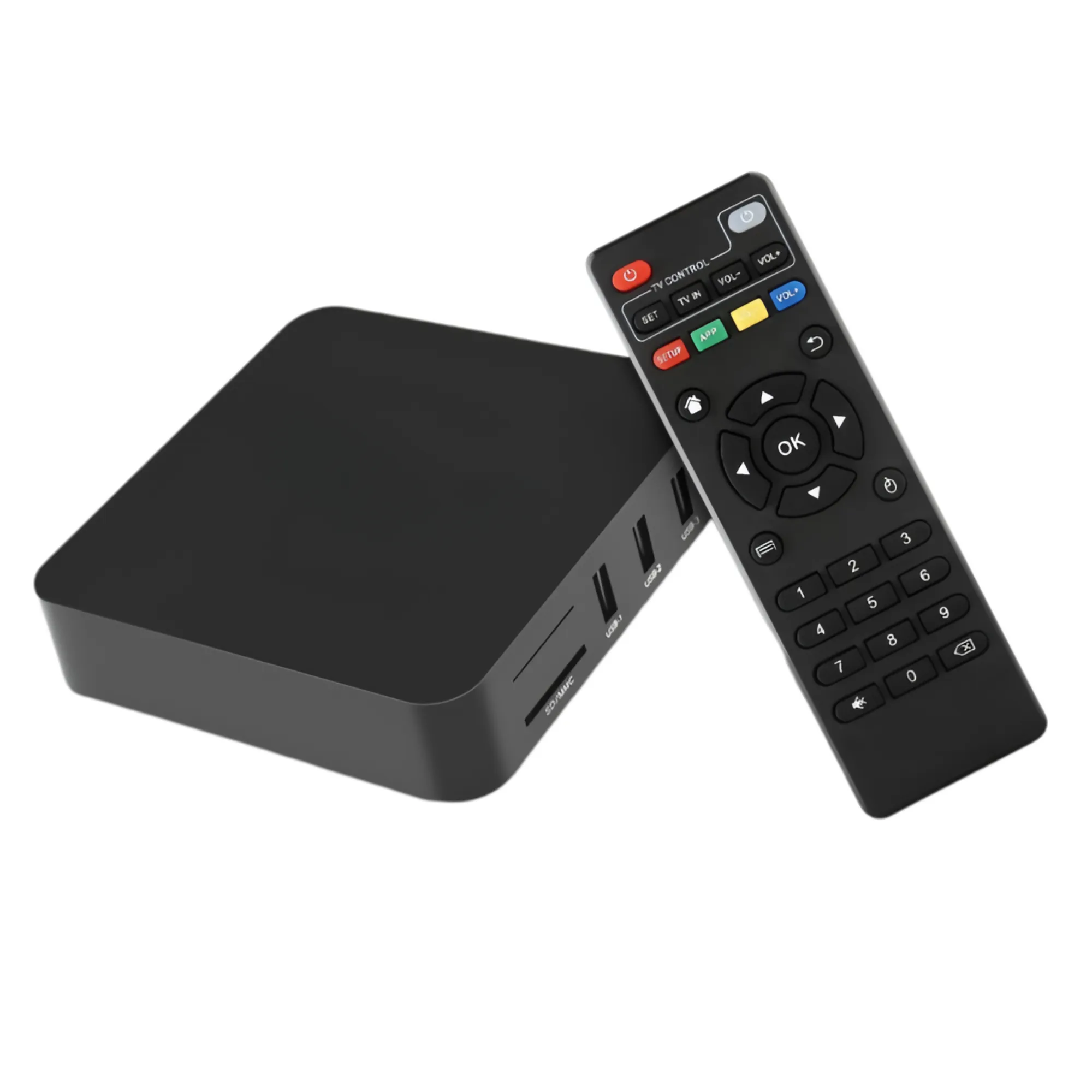 2.4G/5G Wireless Smart Android TV Box with Remote Control