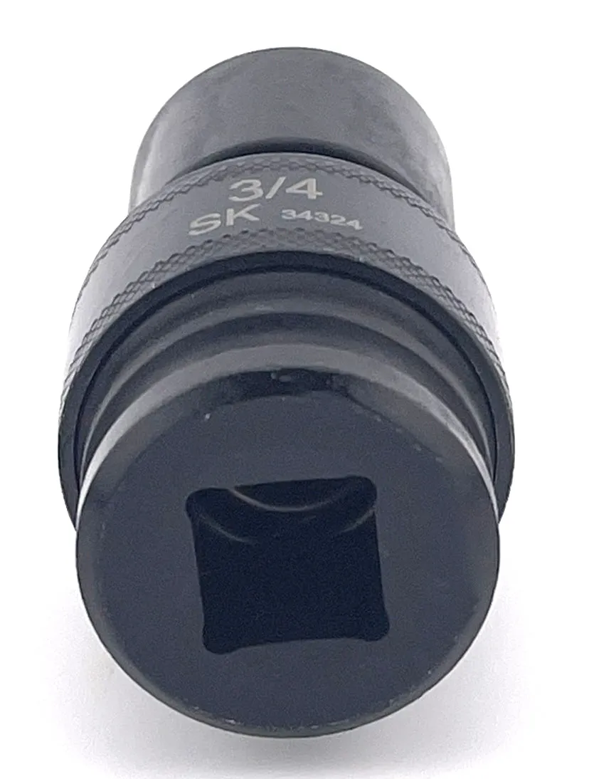 3/4" 1/2" Drive 6 Point Swivel Fractional Impact Socket