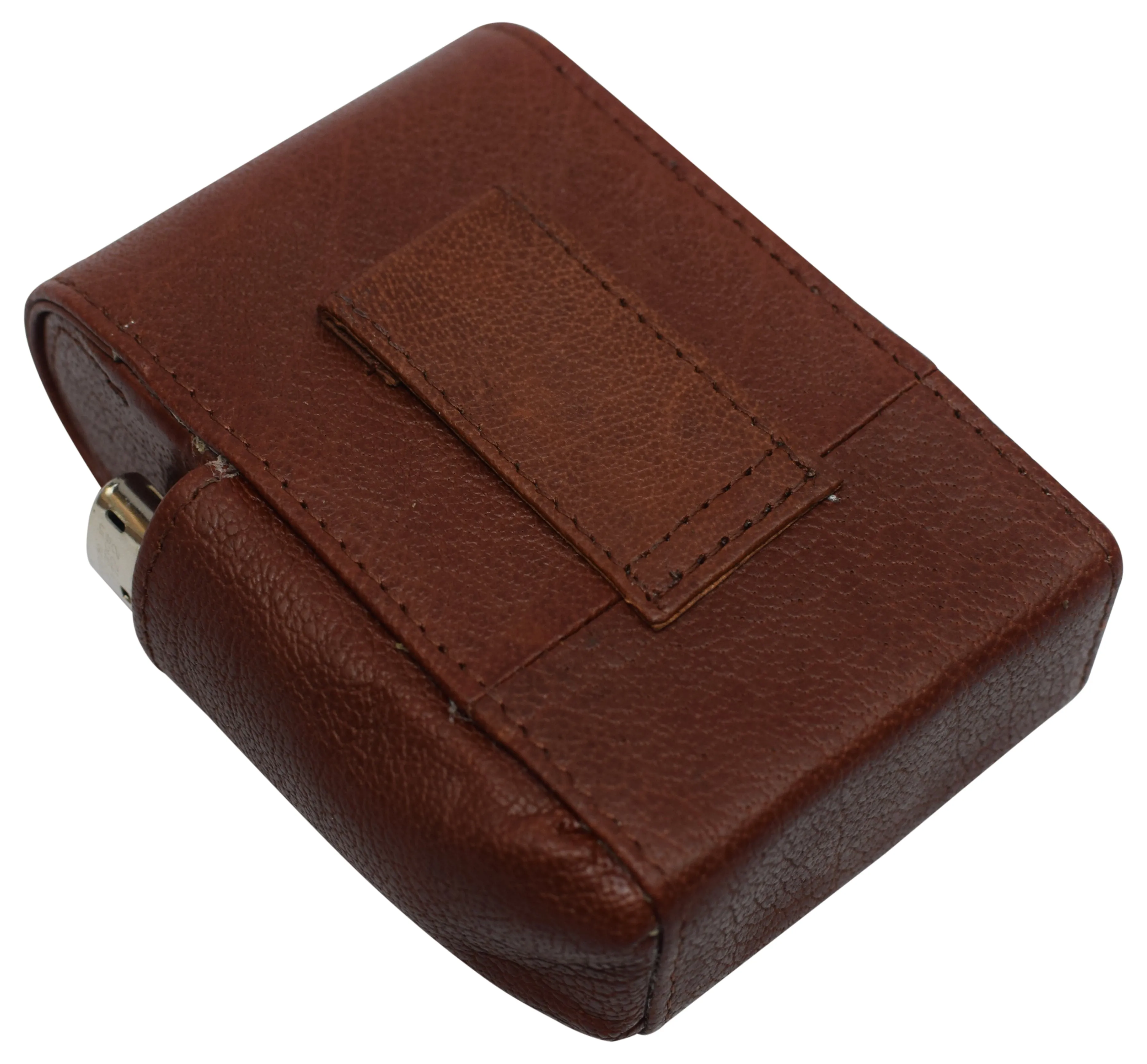 510913 Cigarette Storage Organizer Genuine Leather Tobaccos Pouch Lighter Holder Logos Storage Container