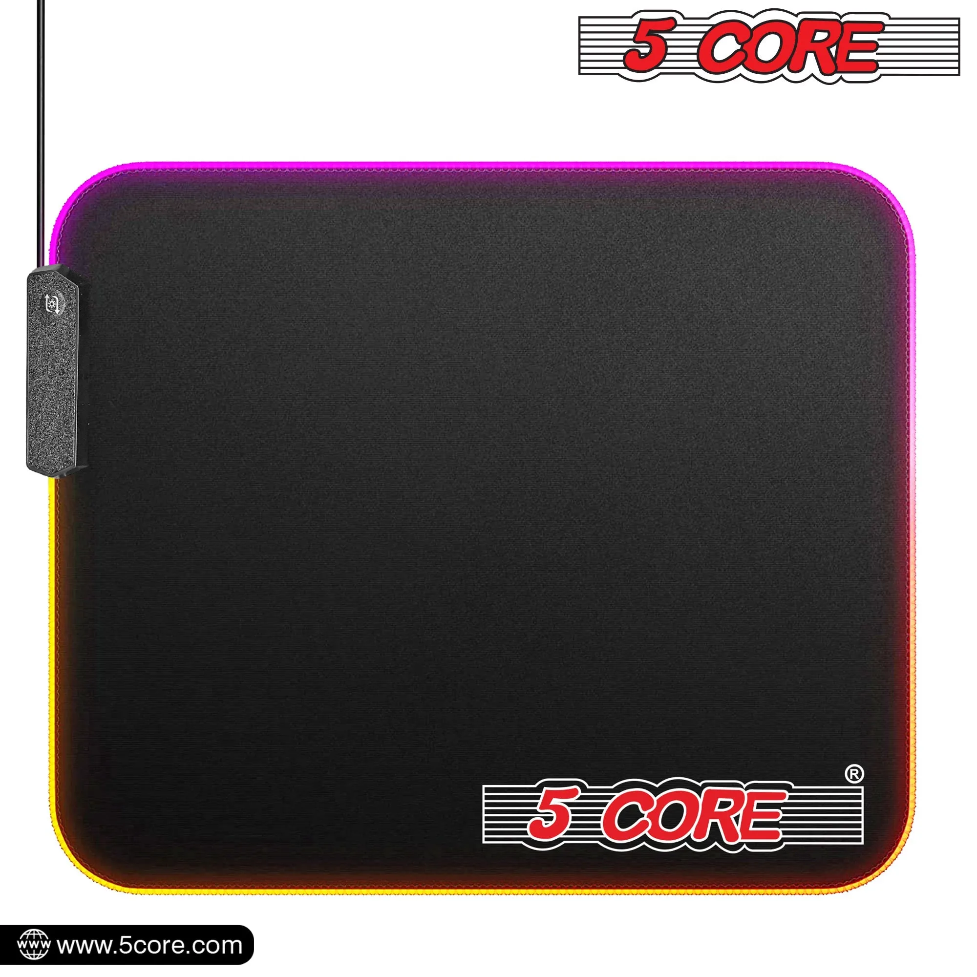 5Core RGB Gaming Mouse Pad 12 Light Modes