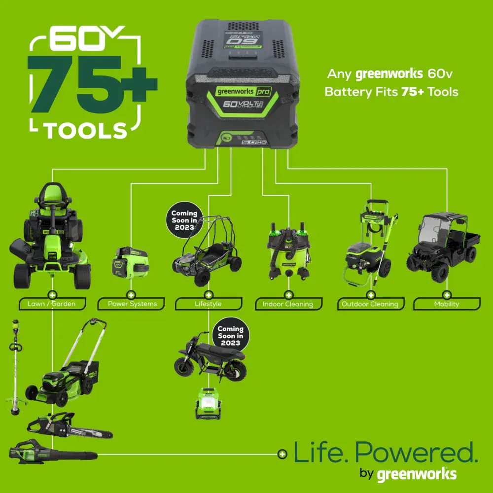 60V Storm/Flood/Power Outage Kit w/ (2) Batteries and (2) Chargers