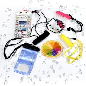 6387 Waterproof Pouch Zip Lock Mobile Cover Under Water Mobile Case For All Type Mobile Phones