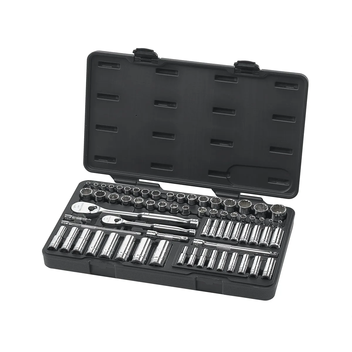 68 Piece 1/4" and 3/8" Drive SAE/Metric Super Socket Set