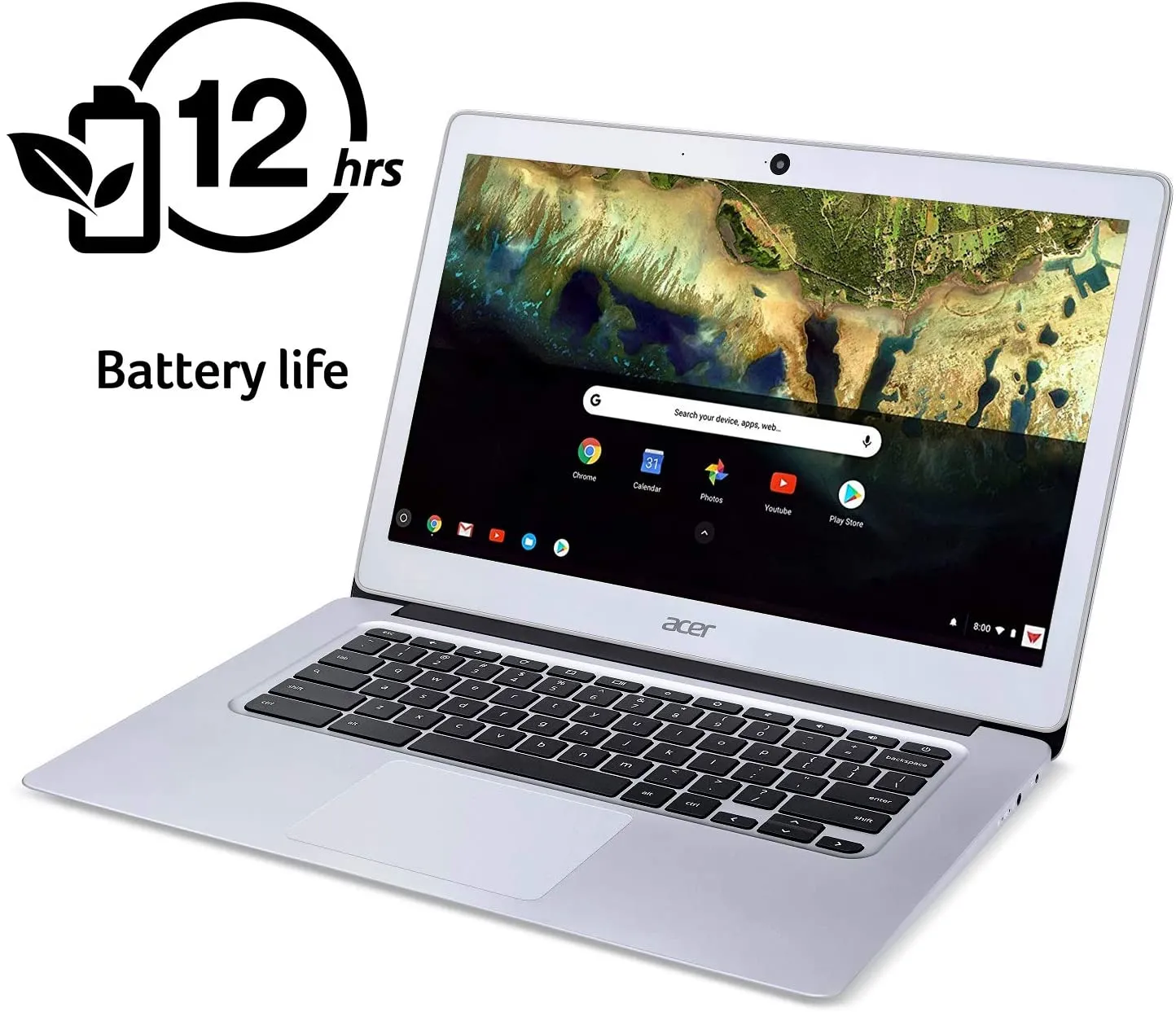 Acer Chromebook 14-inch Full HD | 100% Aluminum Chassis 4GB Ram 32GB Storage