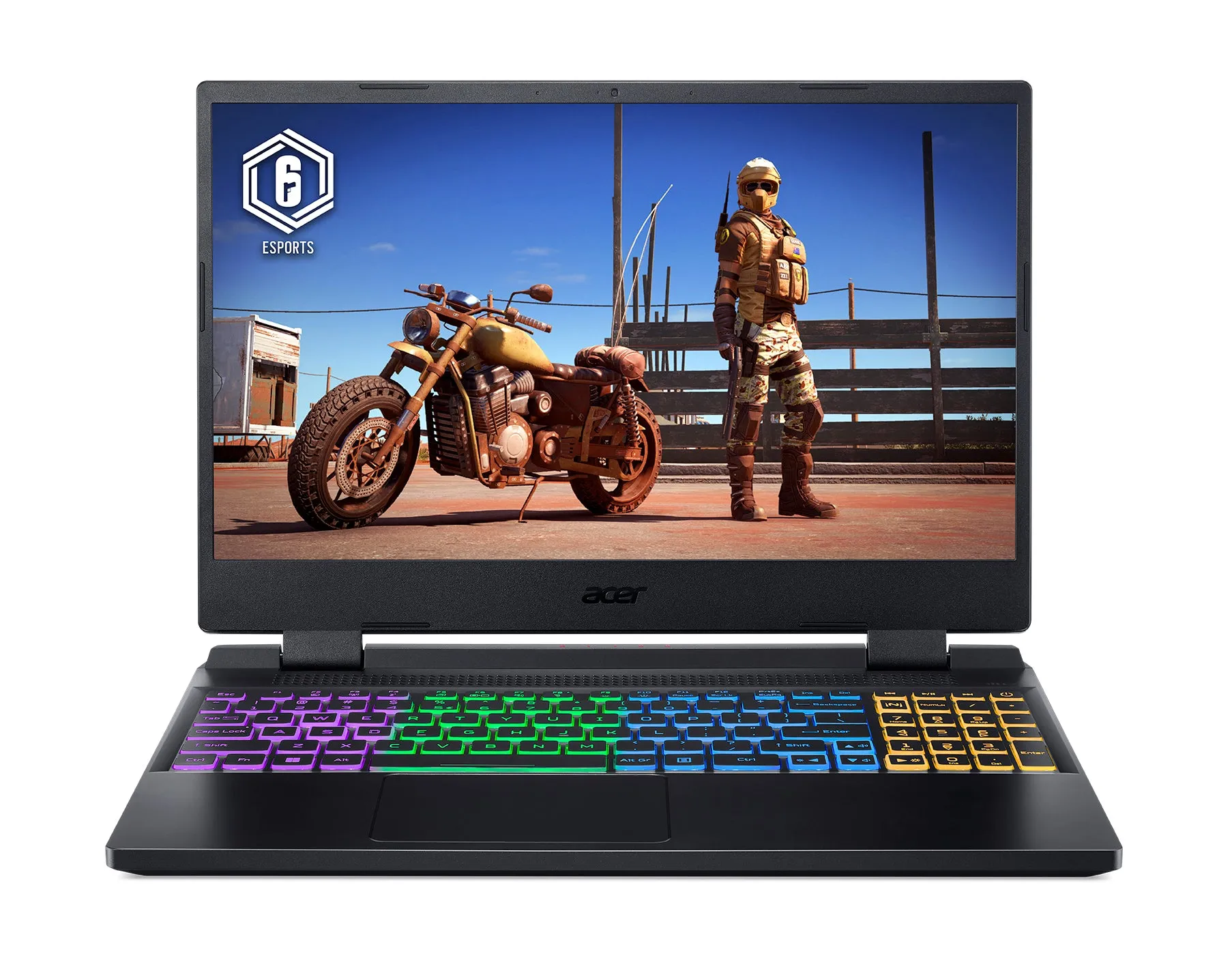 Acer, Nitro 5 AN515-58-70MW Gaming, Intel Core i7-12650H, NVIDIA GeForce RTX 3050 4 GB, 16 GB RAM, 512 GB SSD, 15.6" Inch Full HD Display, Win 11, Black