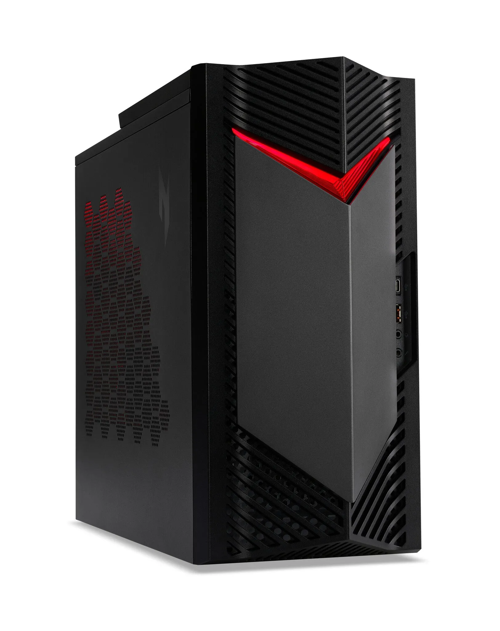 Acer NITRO 50 N50-650 Gaming Desktop - Intel Core i5-13400F, 16GB, 512GB SSD, Nvidia RTX 4060, N/A, Windows 11, Black