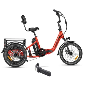 Addmotor 750W 48V CITYTRI E-310 Trike Electric Bike