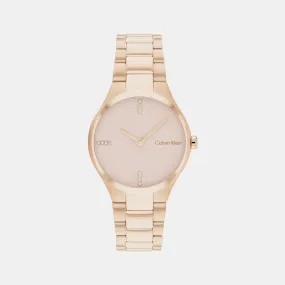 Admire Women Gold Analog Stainless Steel Watch 25200334