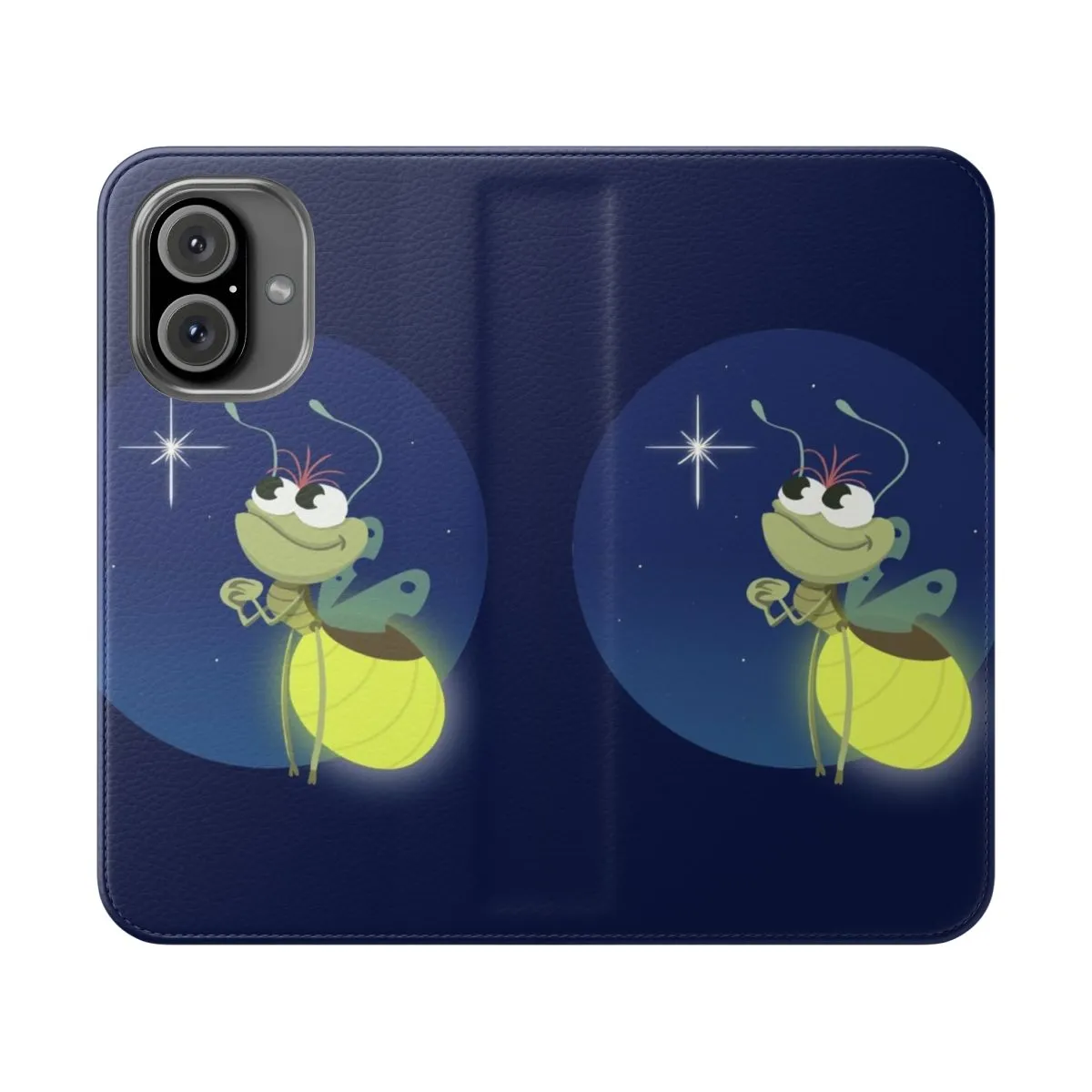 Adorable Flip Cover Phone Case with Ray and Evangeline