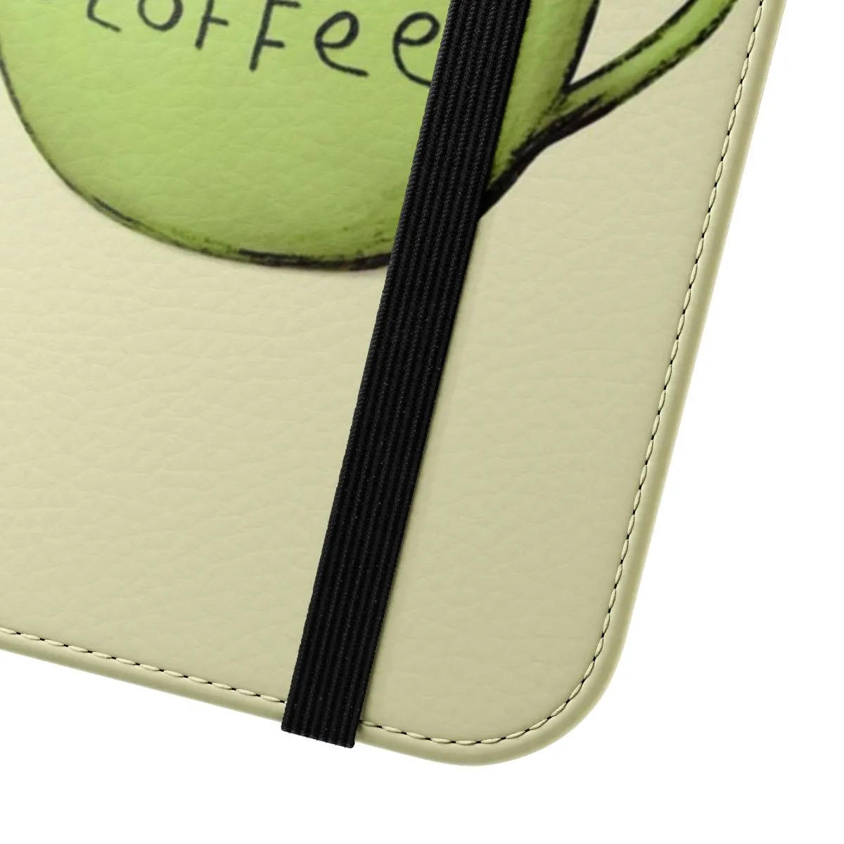 Adorable Sloth Coffee Flip Cover Phone Case