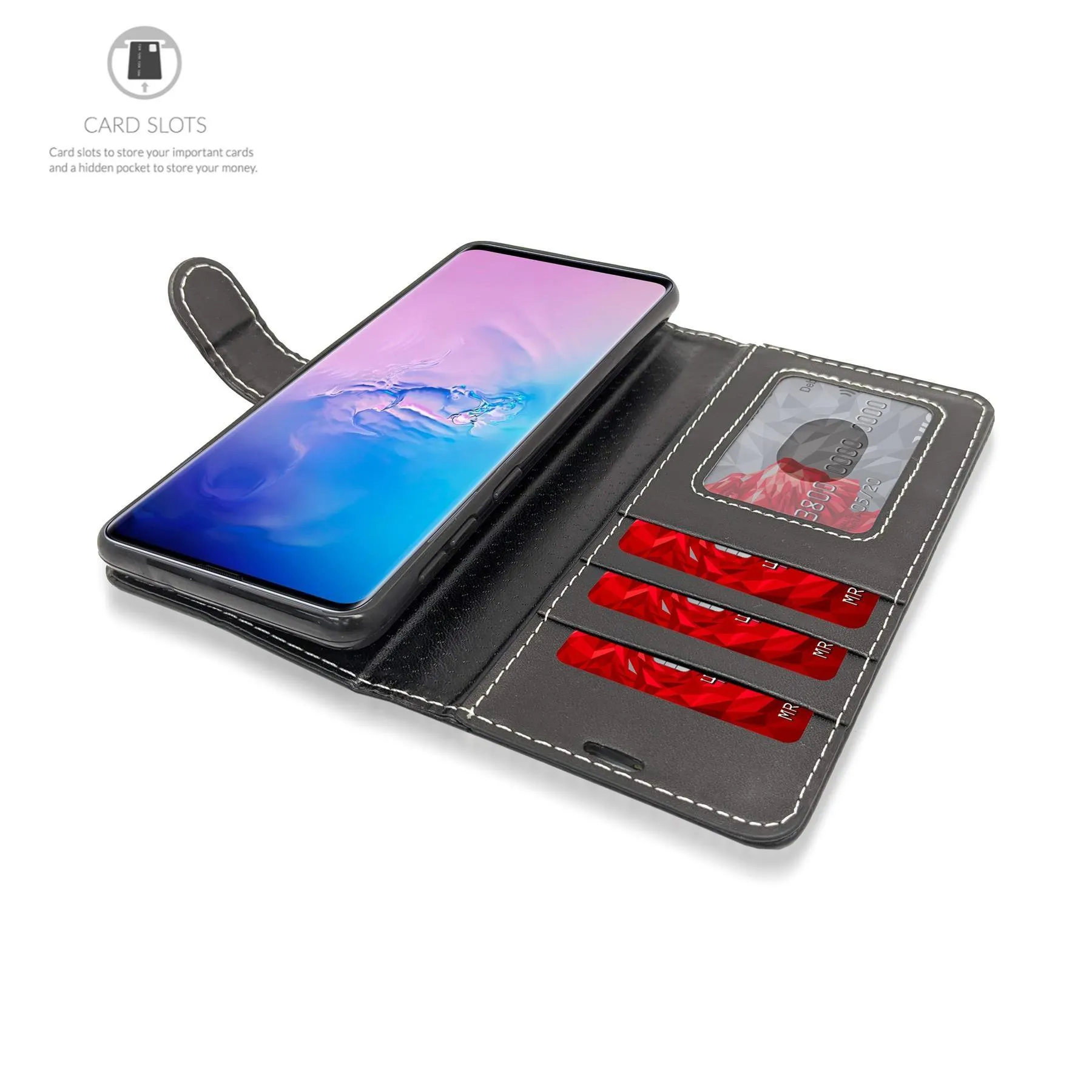 Alcatel 1 / Alactel 1 (2019) Flip Folio Book Wallet Case