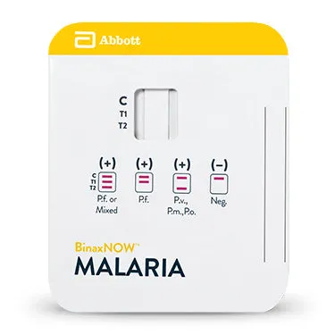 Alere Poc Binaxnow Malaria Test Malaria Test Kit 25Tst/Kt