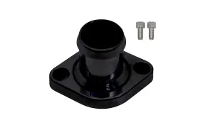 ALUMINUM MOPAR HEMI GEN 3  STAIGHT WATER NECK THERMOSTAT HOUSING-BLACK