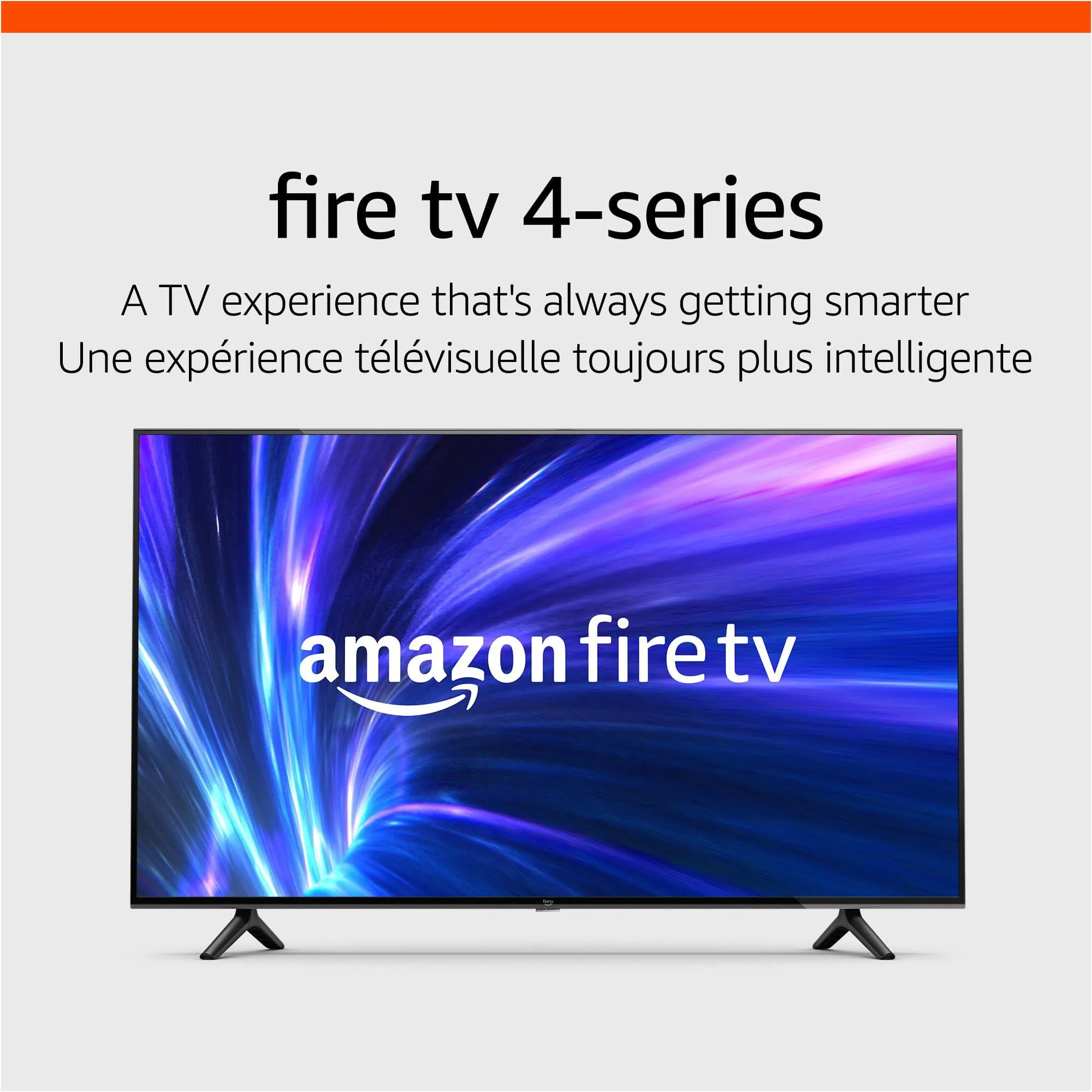 Amazon Fire TV 55" 4-Series 4K UHD smart TV, stream live TV without cable.