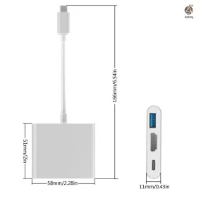 Android Smartphone to Projector Adaptor (Type C to HDMI )