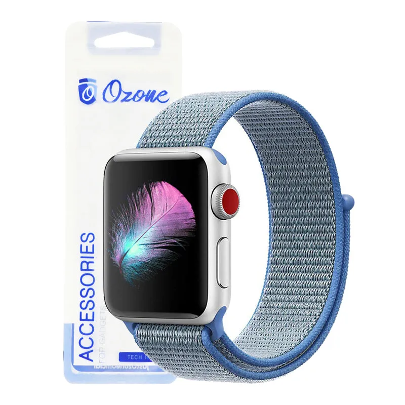 Apple Watch Ultra 49mm / 45mm / 44mm / 42mm | Nylon Sport Straps | Blue2