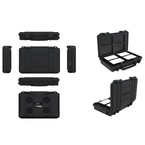 Aputure MC 4 Kit Wireless Charging Case Only (Excludes Lights)